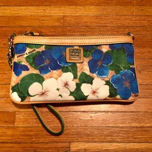Floral Dooney & Bourke wristlet